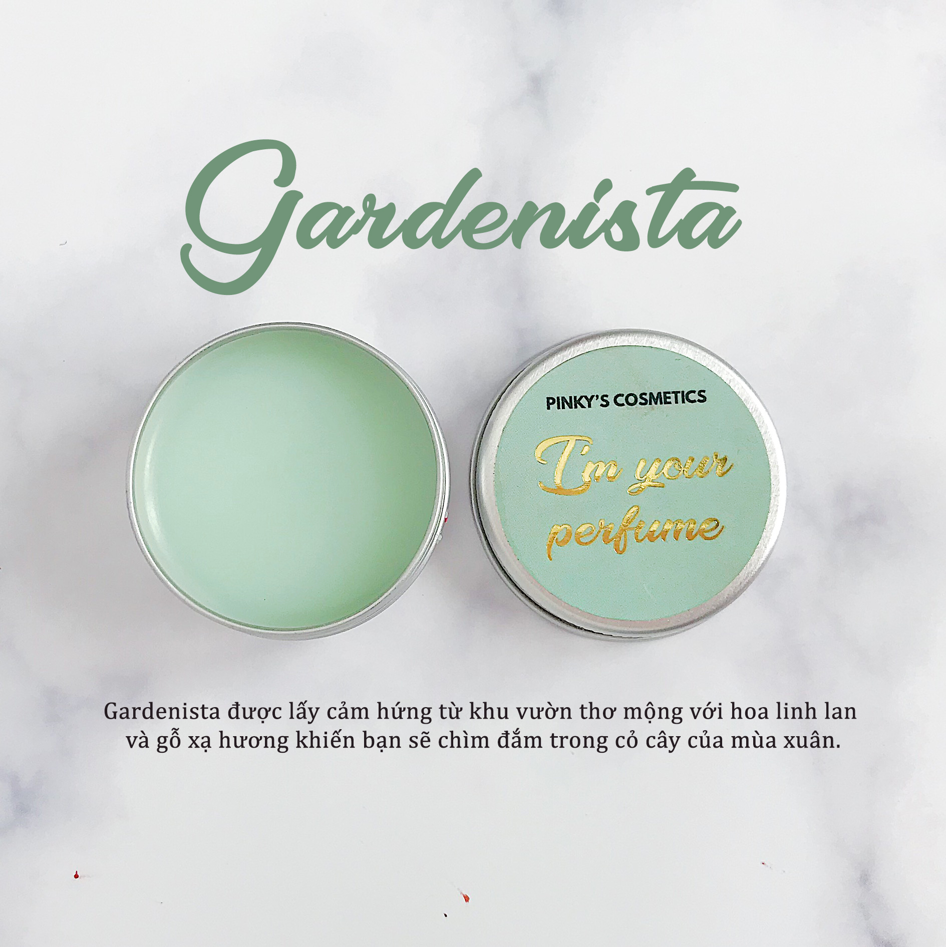 Nước Hoa Khô PINKY'S - mùi Gardenista