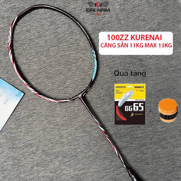 Vợt Cầu Lông Astrox 100zz Kurenai Full Carbon Căng Sẵn 11kg Căng Max 13kg + Tặng Kèm Cuốn Cán Và Túi Đựng