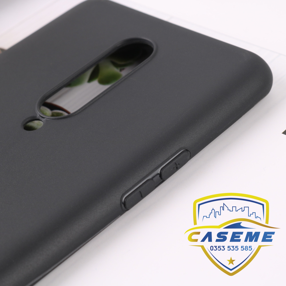 Ốp lưng dành cho OnePlus 8 silicon dẻo màu đen bảo vệ camera chống sốc cao cấp
