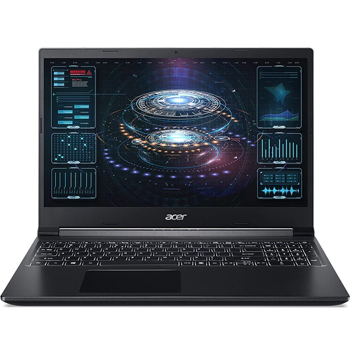 Laptop ACER Aspire 7 A715-41G-R8KQ NH.Q8DSV.001 (AMD R5-3550H/ 8GB DDR4 2400MHz/ GTX 1650 4GB GDDR6/ 256GB M.2 NVMe/ 15.6 FHD IPS/ Win10) - Hàng Chính Hãng