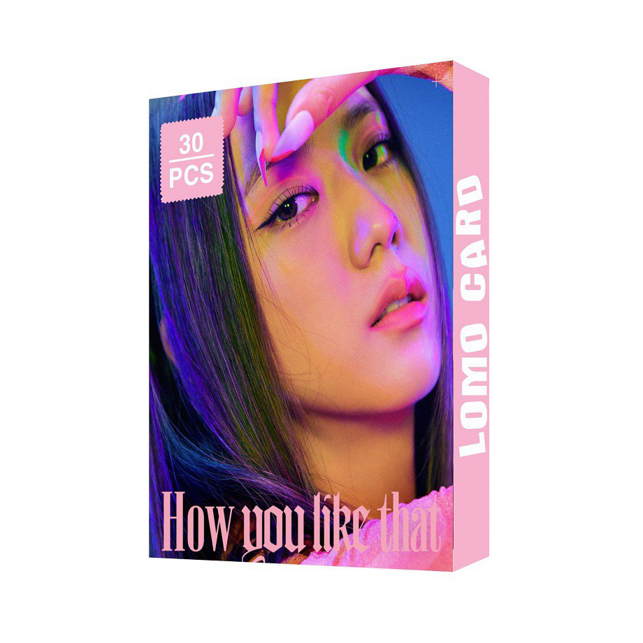 Lomo card Blackpink Jisoo How you like that