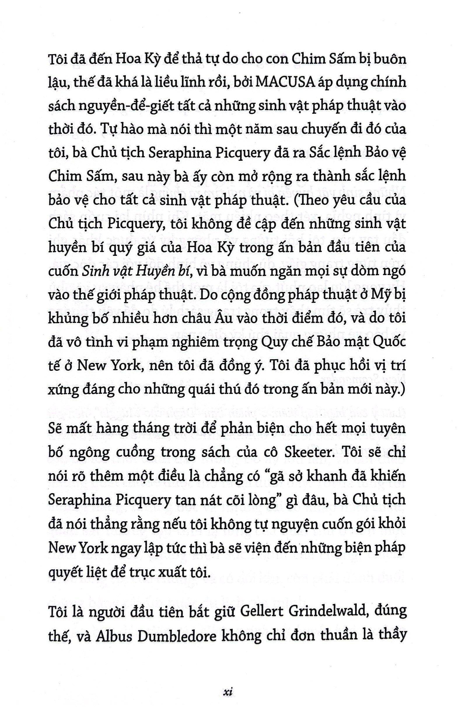 Sách - Sinh Vật Huyền Bí Và Nơi Tìm Ra Chúng - Newt Scamander - Fantastic Beasts And Where To Find Them (Tái Bản 2025)