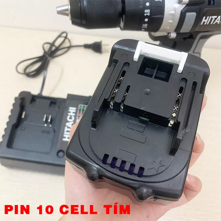 Máy khoan pin không than, lõi đồng