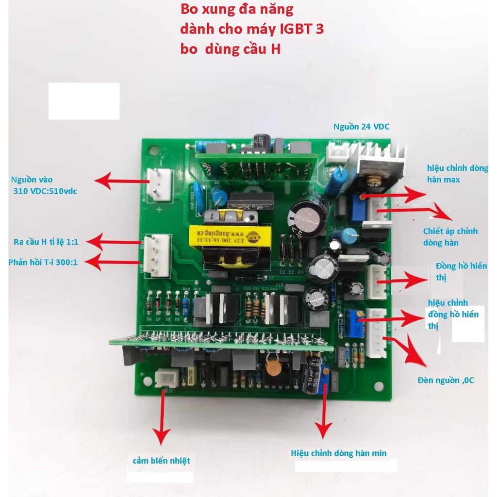 Bo xung đa năng dành cho máy igbt 4 sò hoặc 8 sò