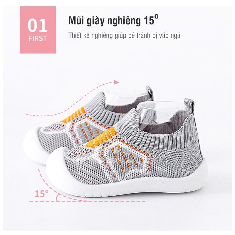 Giày tập đi giày lưới thể thao size 18-25 - 2