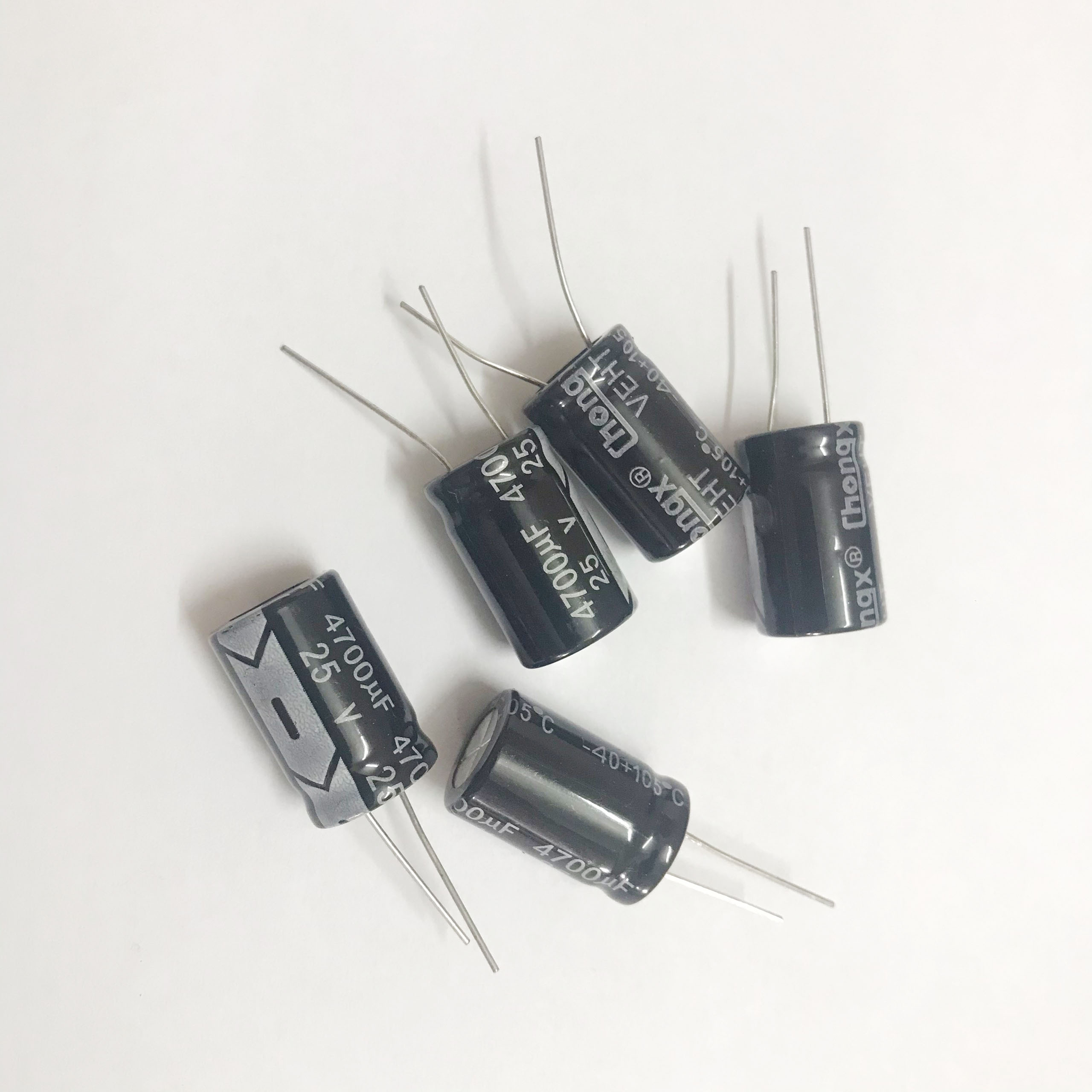 Gói 10 Con Tụ Hóa Điện Dung 4700uF Điện Áp 25V Tần Số Cao