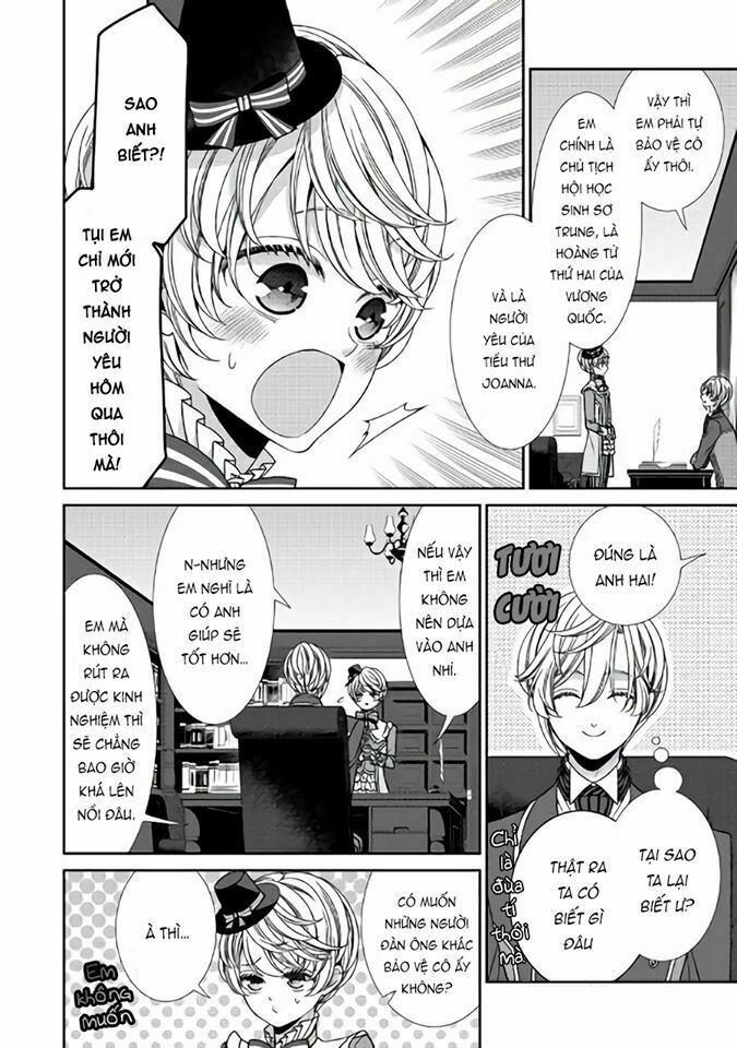 nhật ký theo dõi vị hôn thê tự nhận mình là nữ phụ phản diện 1 chapter 12 23