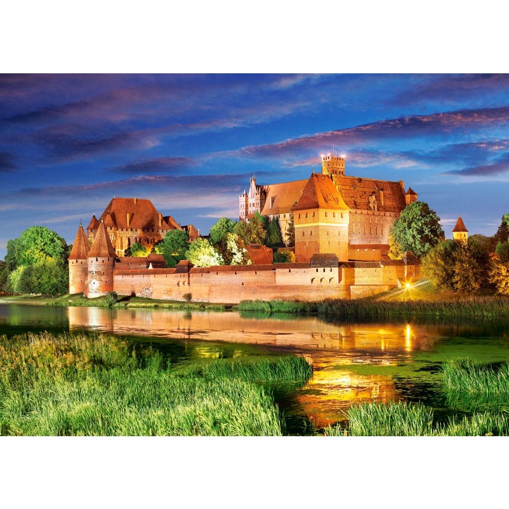 Xếp hình puzzle lâu đài Malbork, Poland 1000 mảnh CASTORLAND C-103010-2