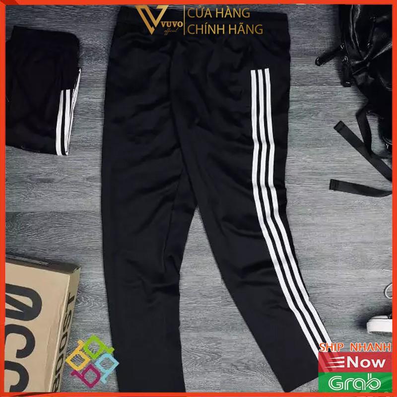 Quần Jogger Nam Thể Thao 3 Sọc Trắng Cao Cấp, Quần Thể Thao Nam