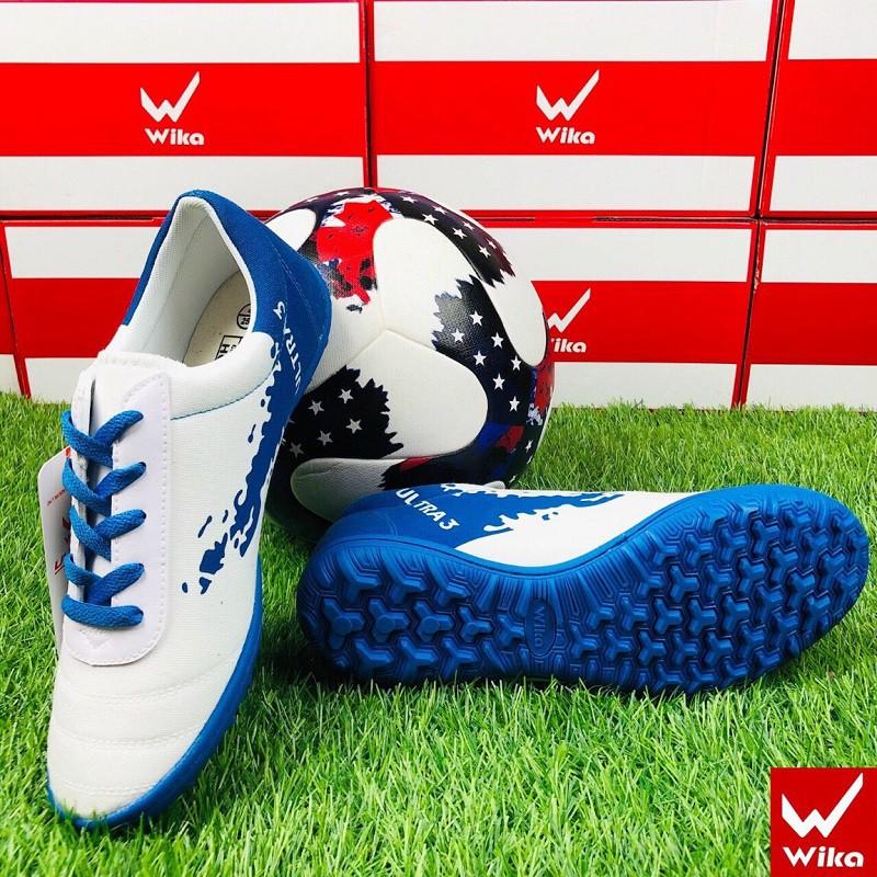 Giầy bóng đá phủi Wika Ultra 3 đế TF - Đã khâu toàn bộ đế