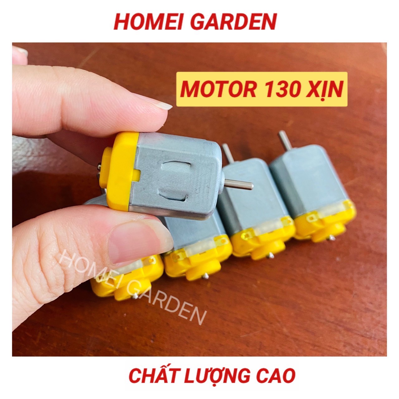 Motor 130 có chổi than mô tơ mini 3V - 6V motor chất lượng cao tốc độ 6000 - 12000 RPM - D0004