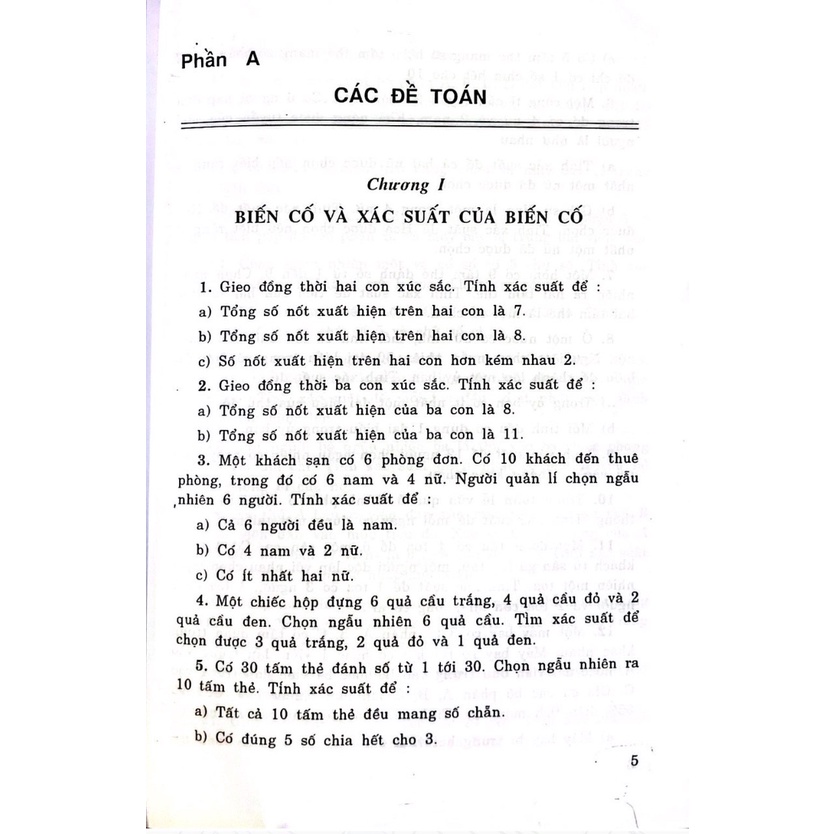 Bài Tập Xác Suất