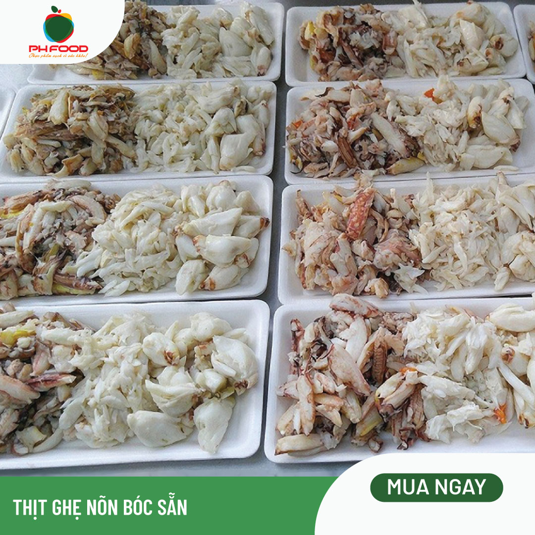 - Thịt Ghẹ Nõn Bóc Sẵn