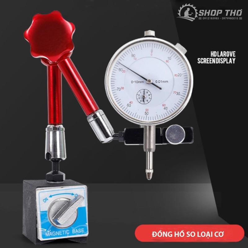 Đồng hồ so loại cơ cỡ 0-10mm độ nhạy 0.01mm