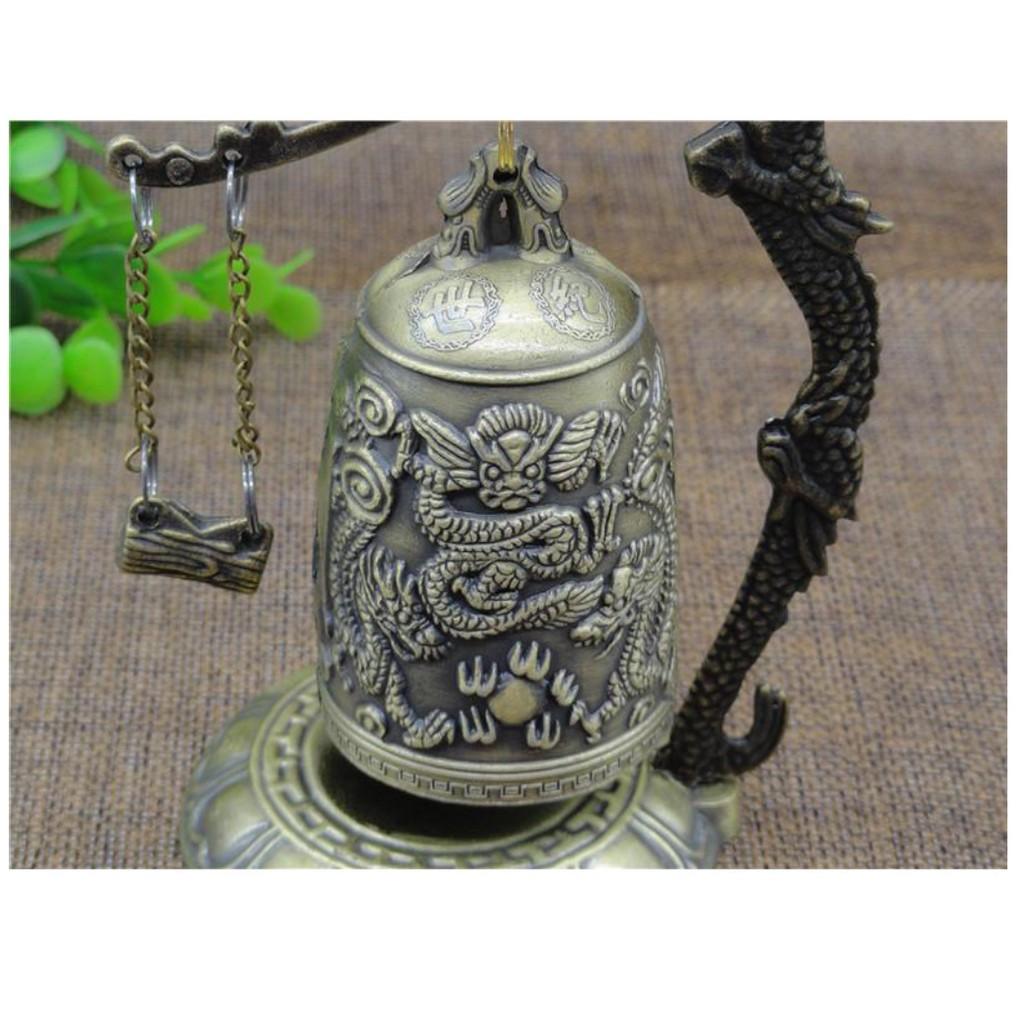 Vật Phẩm Phong Thủy Chuông Đồng Để Bàn
