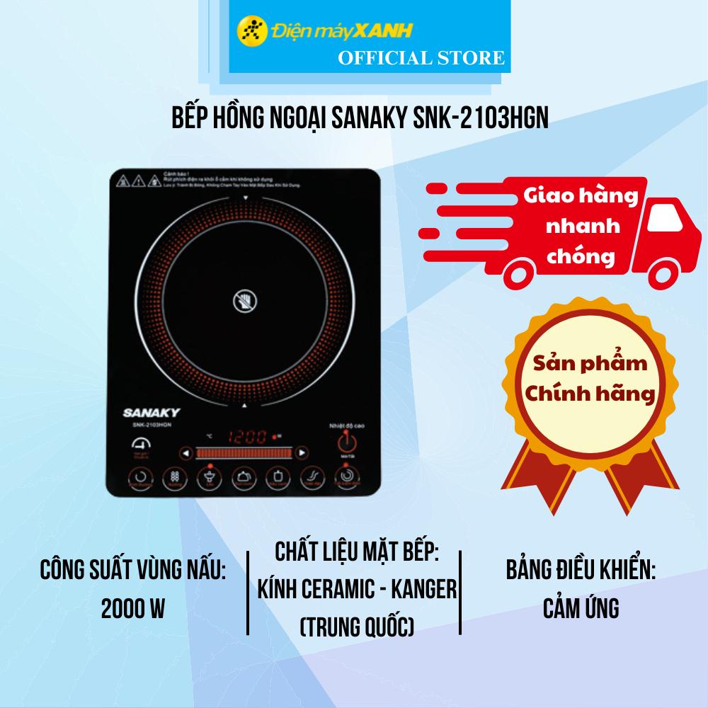 Bếp hồng ngoại Sanaky SNK-2103HGN - Hàng Chính Hãng