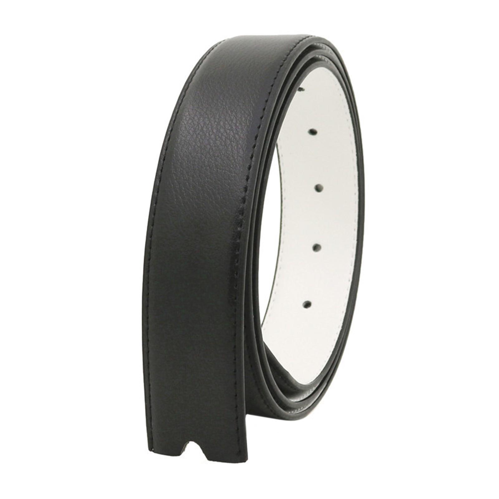 Belt without Buckle Replacement Belt Strap Waistband Adjustable Ratchet Belt Waist Belt Western Belt PU Leather Belt for Halloween Men Women