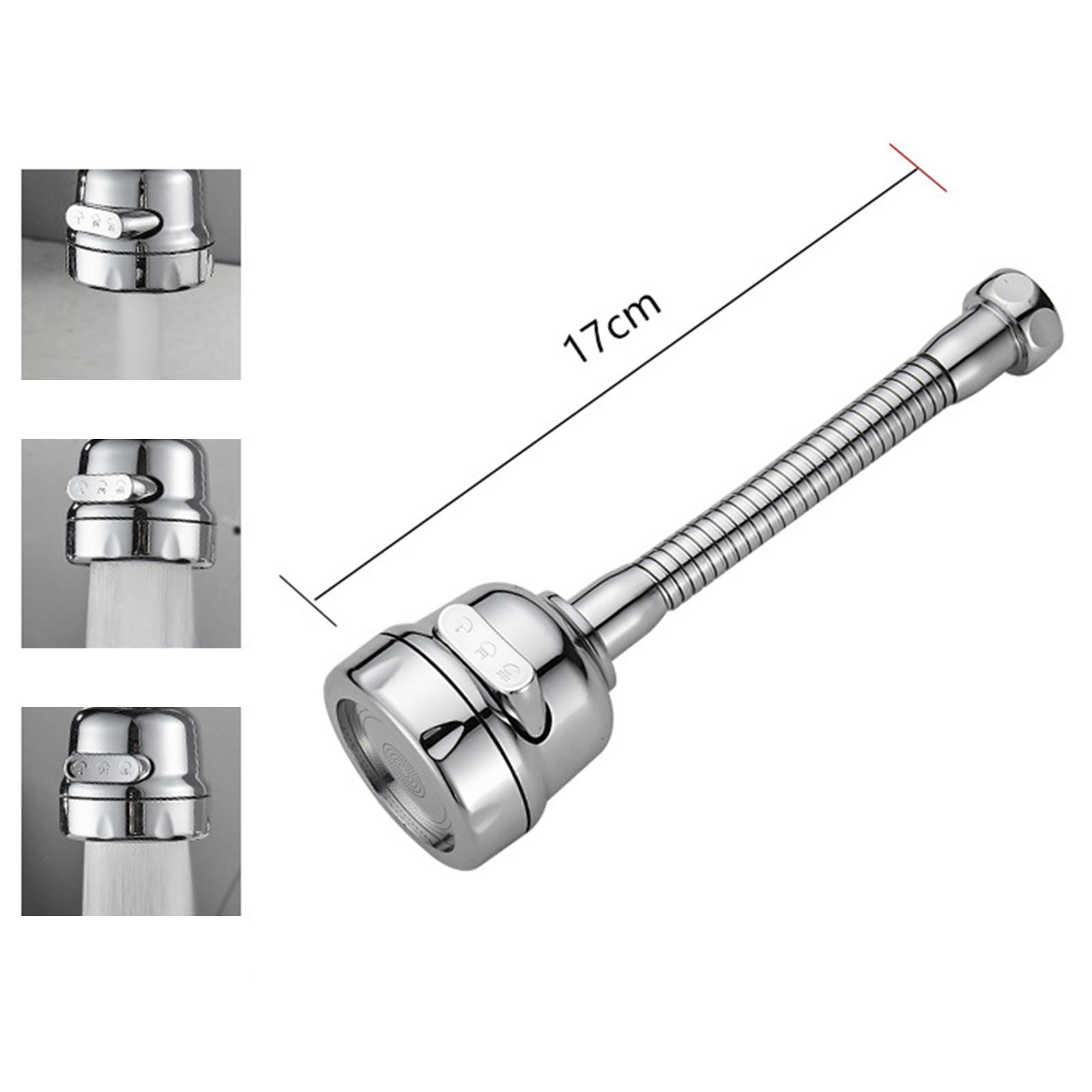Water Nozzle Adapter 360°Rotating Easy to Install 21.5mm for Home