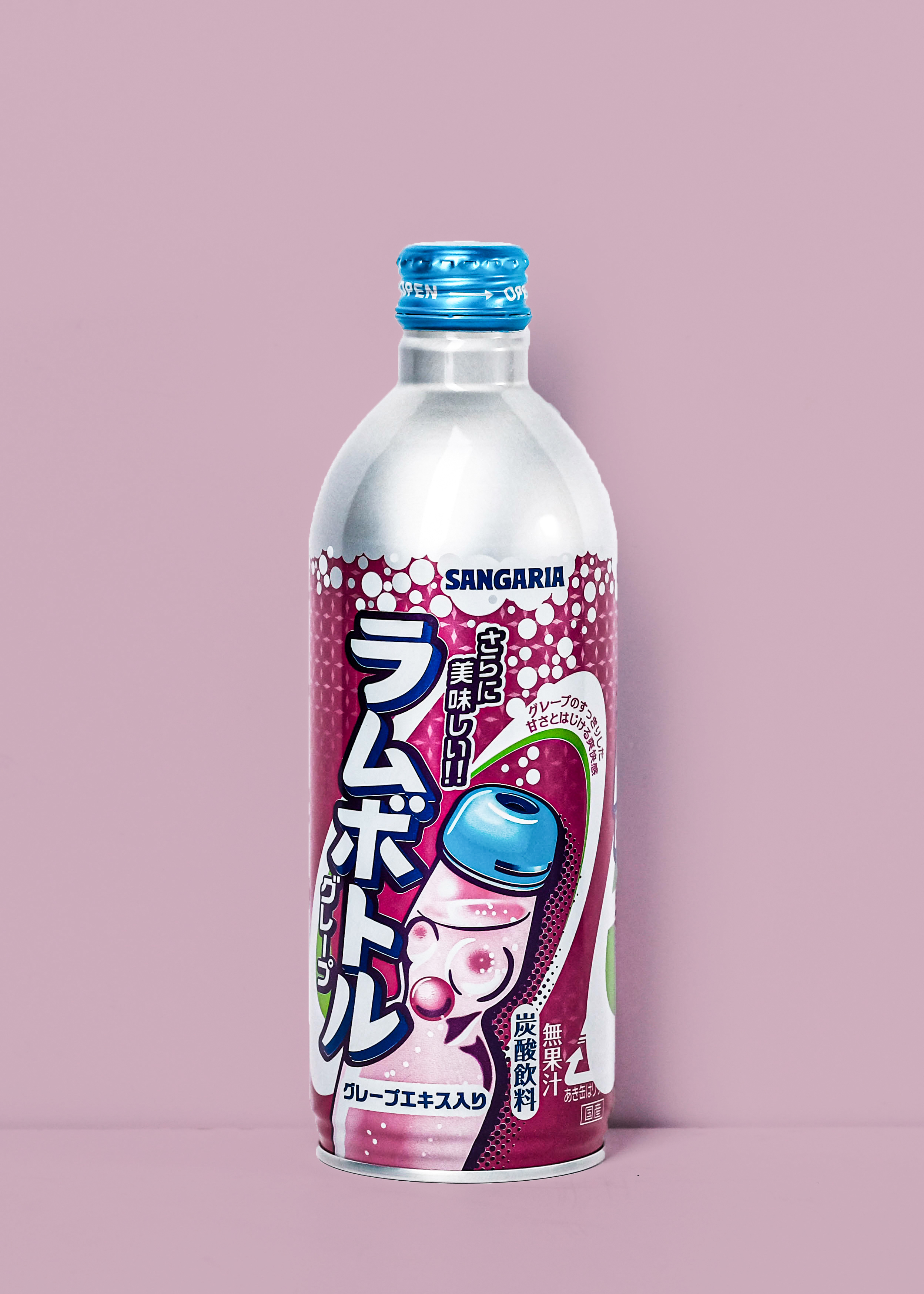 Nước Soda Nho Ramune Sangaria 500g