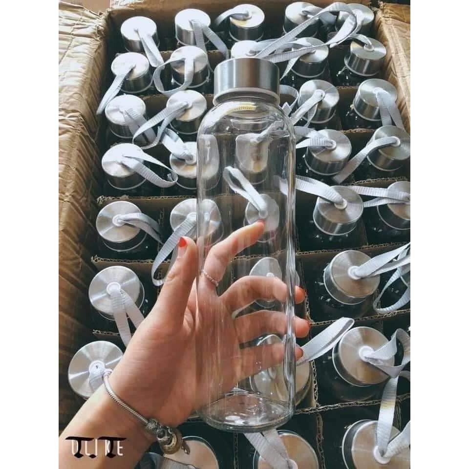 BÌNH DETOX THUỶ TINH 500ml