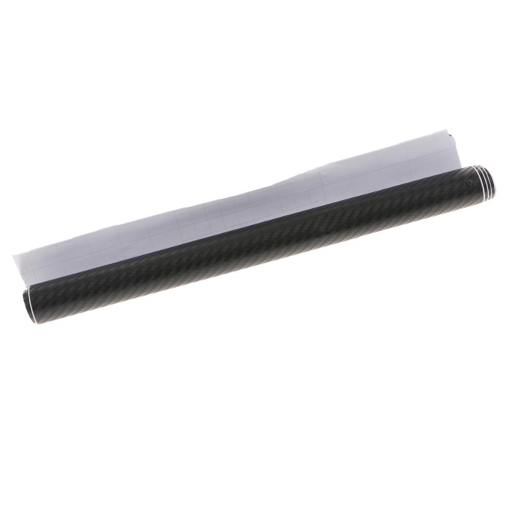 Shiny Glossy 4D Carbon Fiber Film Wrap Decal Car Auto Sticker Sheet