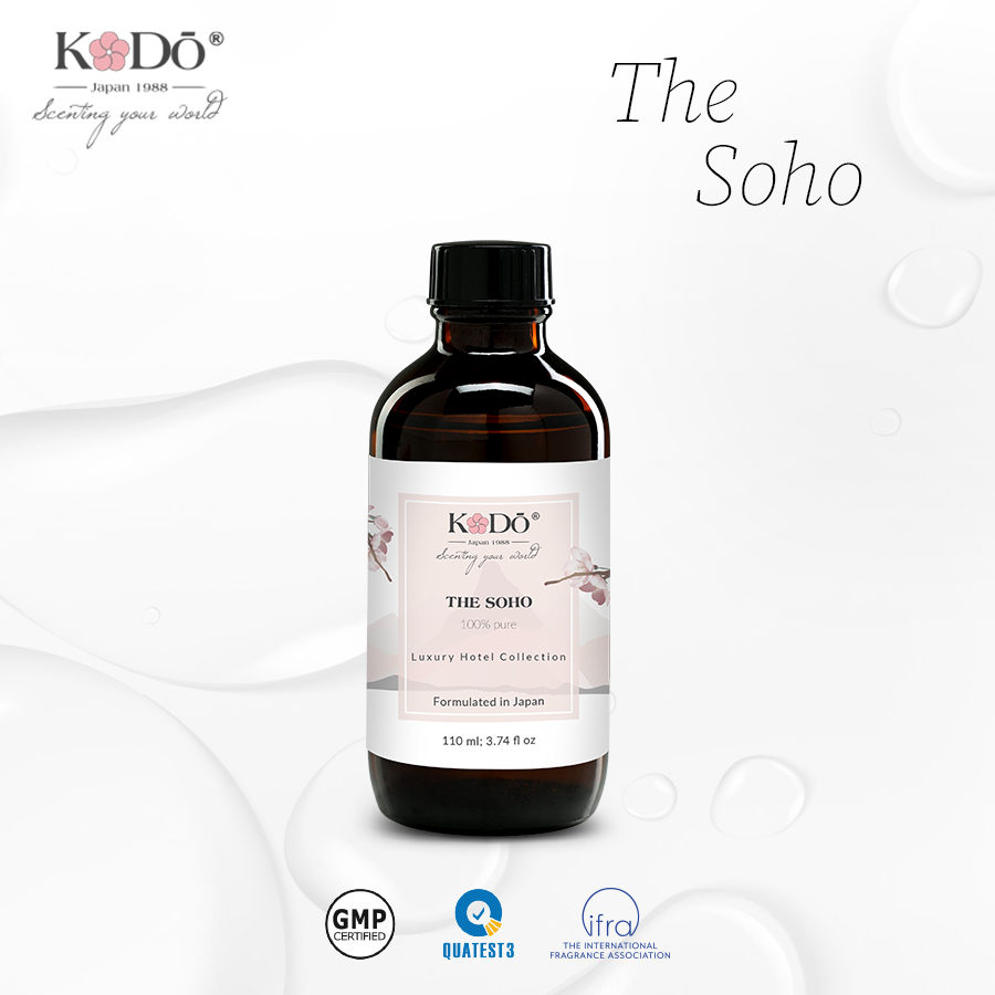 KODO - The S.o.h.o - Tinh Dầu Nước Hoa Thơm Phòng Nguyên Chất – Luxury Hotel Collection - 10ml/50ml/110ml/500ml