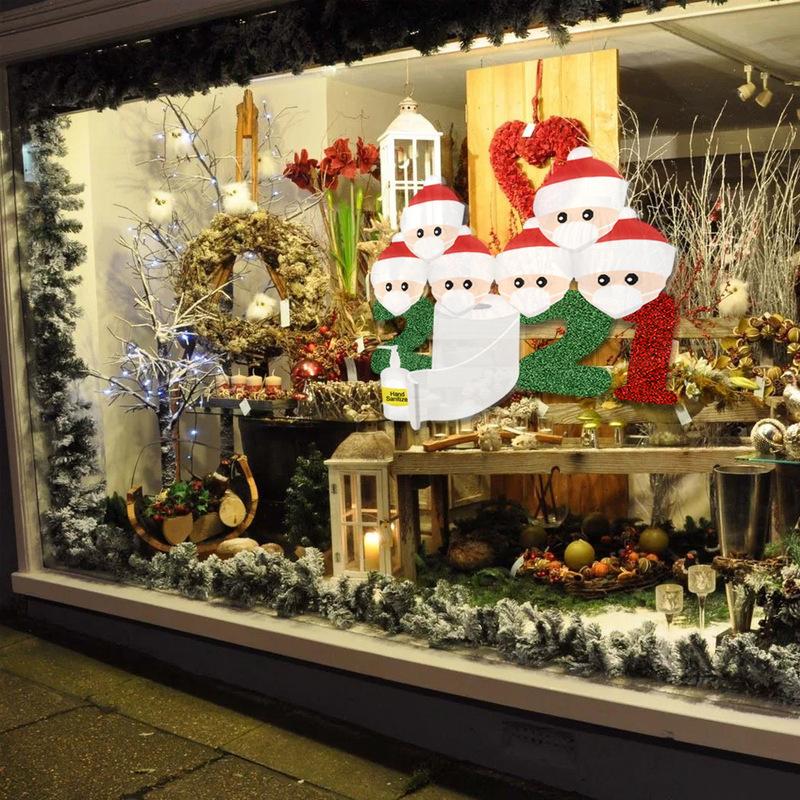 Miếng Dán Trang Trí Giáng Sinh Bằng Pvc 2021