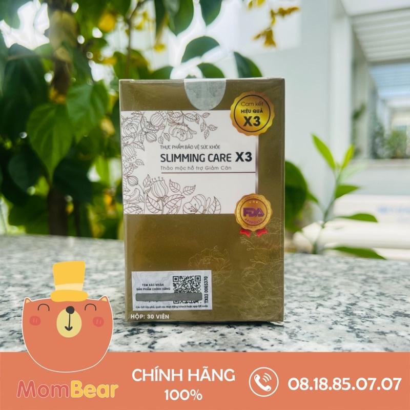 Viên uống thảo mộc Slimming Care X3, hỗ trợ giảm cân, an toàn tuyệt đối 30 viên