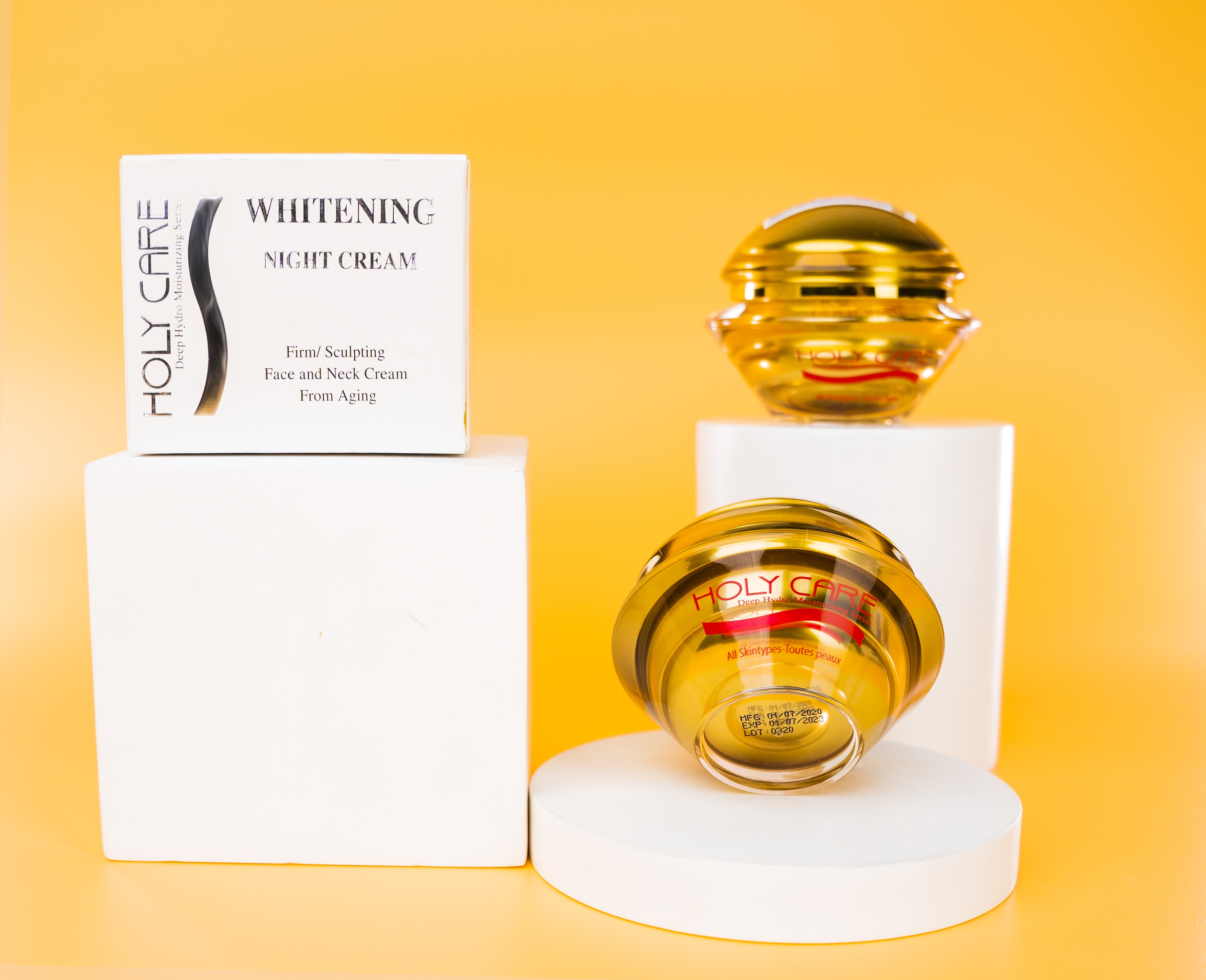 [Tặng kèm BÔNG TẨY TRANG Grenobil 150miếng/cây]KEM DƯỠNG TRẮNG DA BAN ĐÊM HOLY CARE