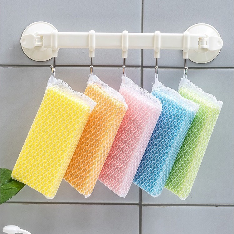 Set 05 miếng mút rửa chén bát Seiwa Pro - Made in Japan