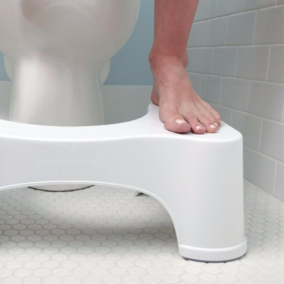 Ghế Kê Chân Toilet,Bồn Cầu Đi Vệ Sinh Chống Táo Bón