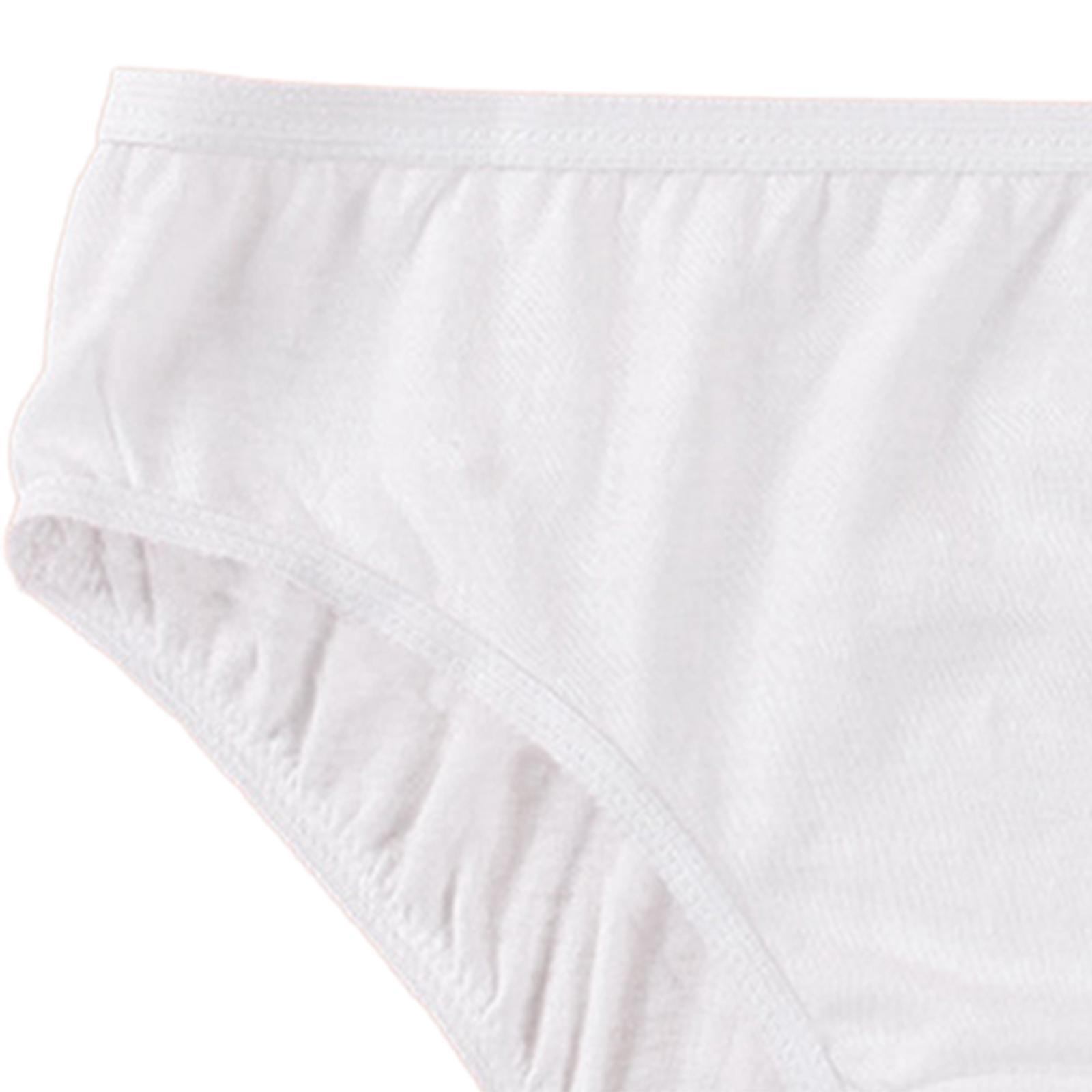 5 Pieces Women Disposable Underwear Panties Soft Breathable for Spa