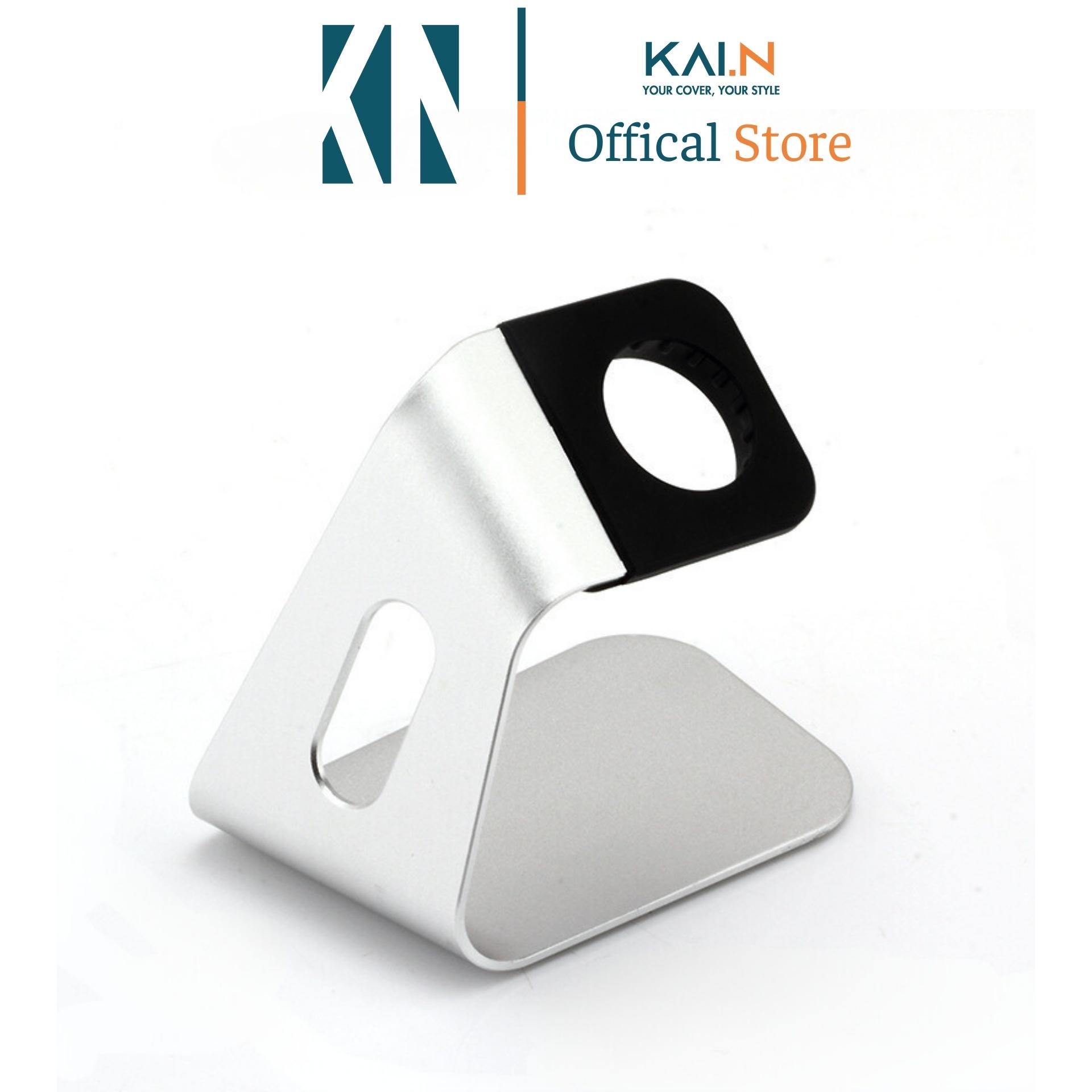 Giá Đỡ Sạc Đồng Hồ Thông Minh Kai.N Metal Stand Dành Cho Apple Watch, Hộp Kim Nhôm Cao Cấp - Hàng Chính Hãng
