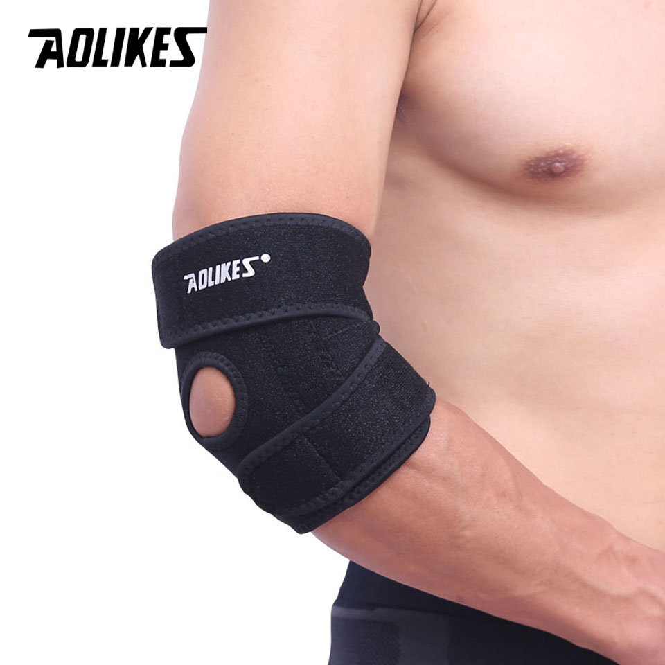 Bộ 2 Đai Bảo Vệ Khuỷu Tay Thể Thao Spring Sport Elbow Support Protector AOLIKES YE-7946