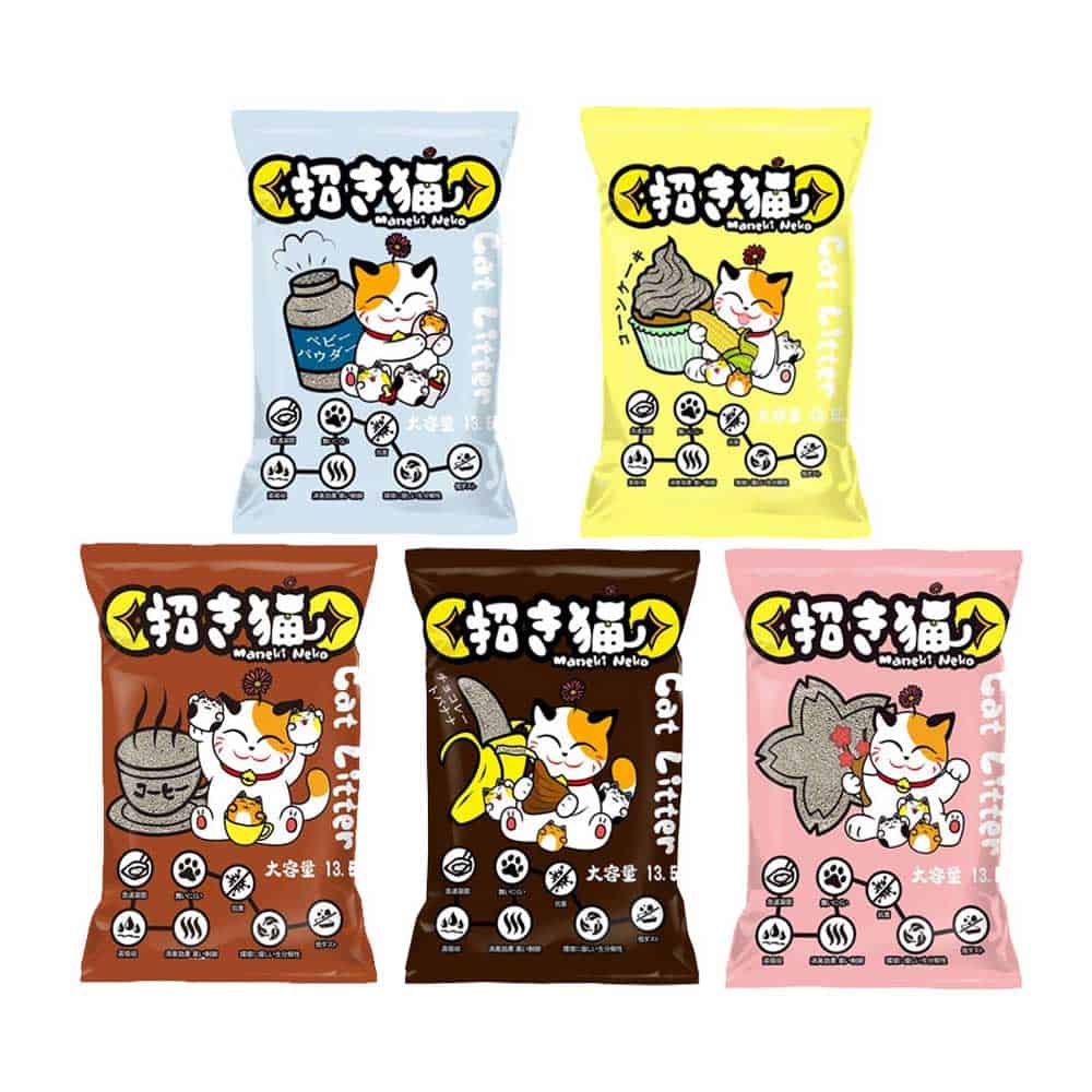 Cát Vệ Sinh Cho Mèo Cát Nhật Maneki Neko Túi 5L