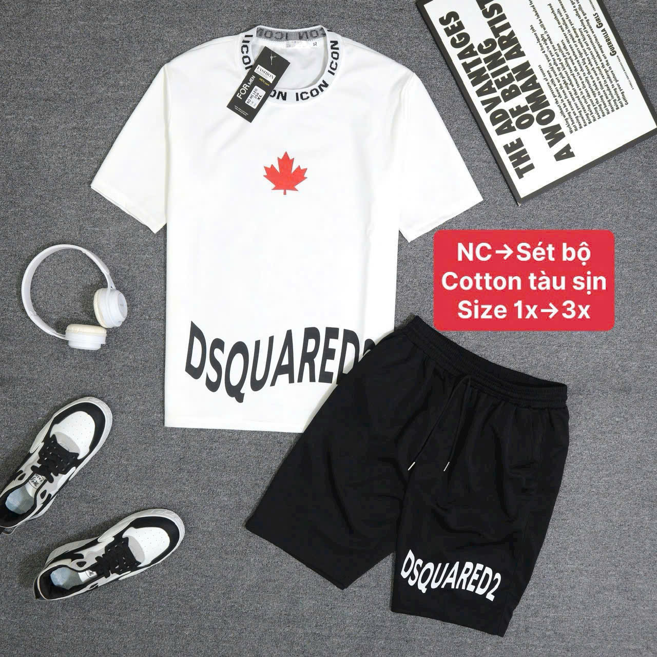 SET BỘ THỂ THAO THUN COTTON NAM