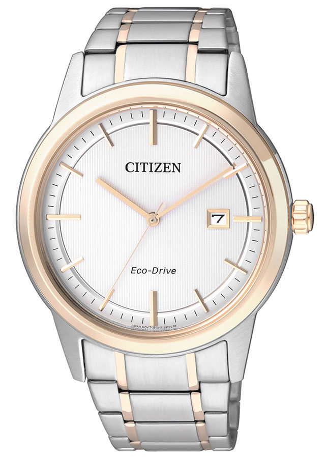 Đồng Hồ Nam Citizen Dây Thép Không Gỉ AW1238-59A - Mặt Trắng