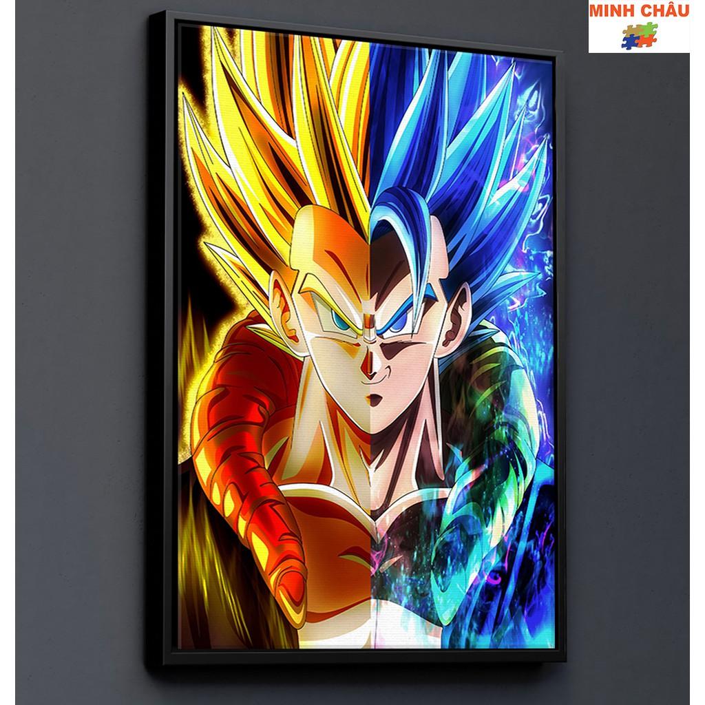 Tranh Canvas | Tranh treo tường trang trí DRAGON BALL - MẪU 9