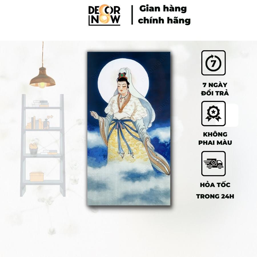 Tranh Tráng Gương Phật Treo Tường, Mẹ Quan Âm DECORNOW, A Di Đà, Thích Ca Mâu Ni, Nhiều Mẫu Và Kích Thước DCN-24