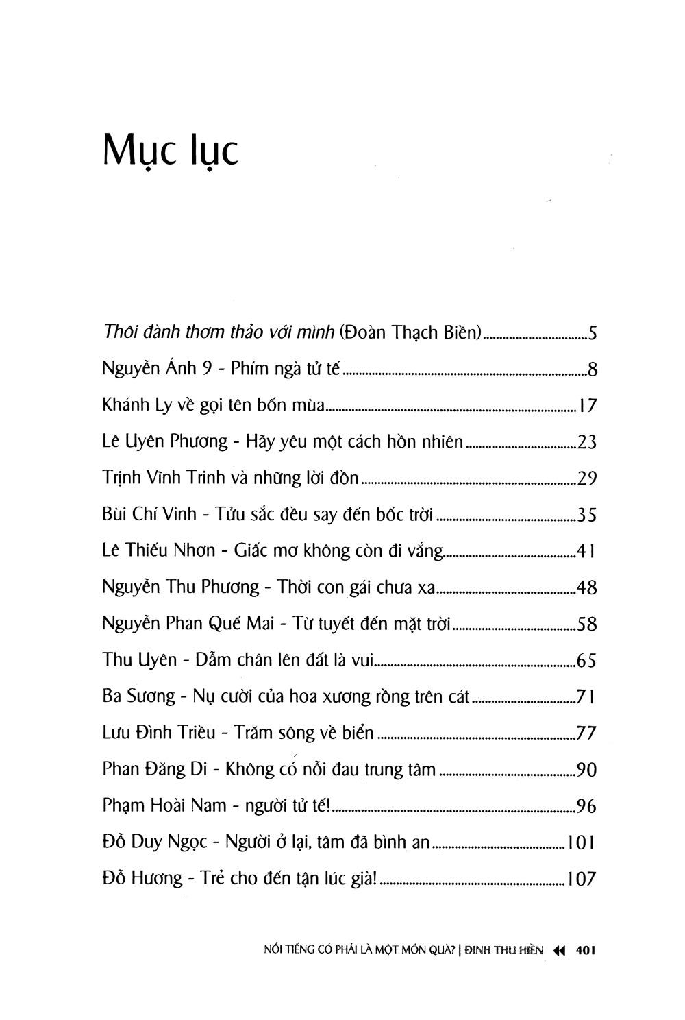 Nổi Tiếng Có Phải Là Một Món Quà