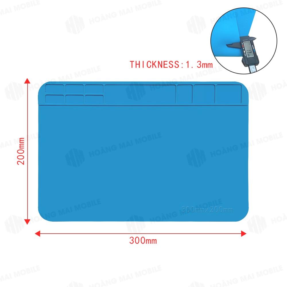 Cao su chịu nhiệt mini (300mm x200mm)