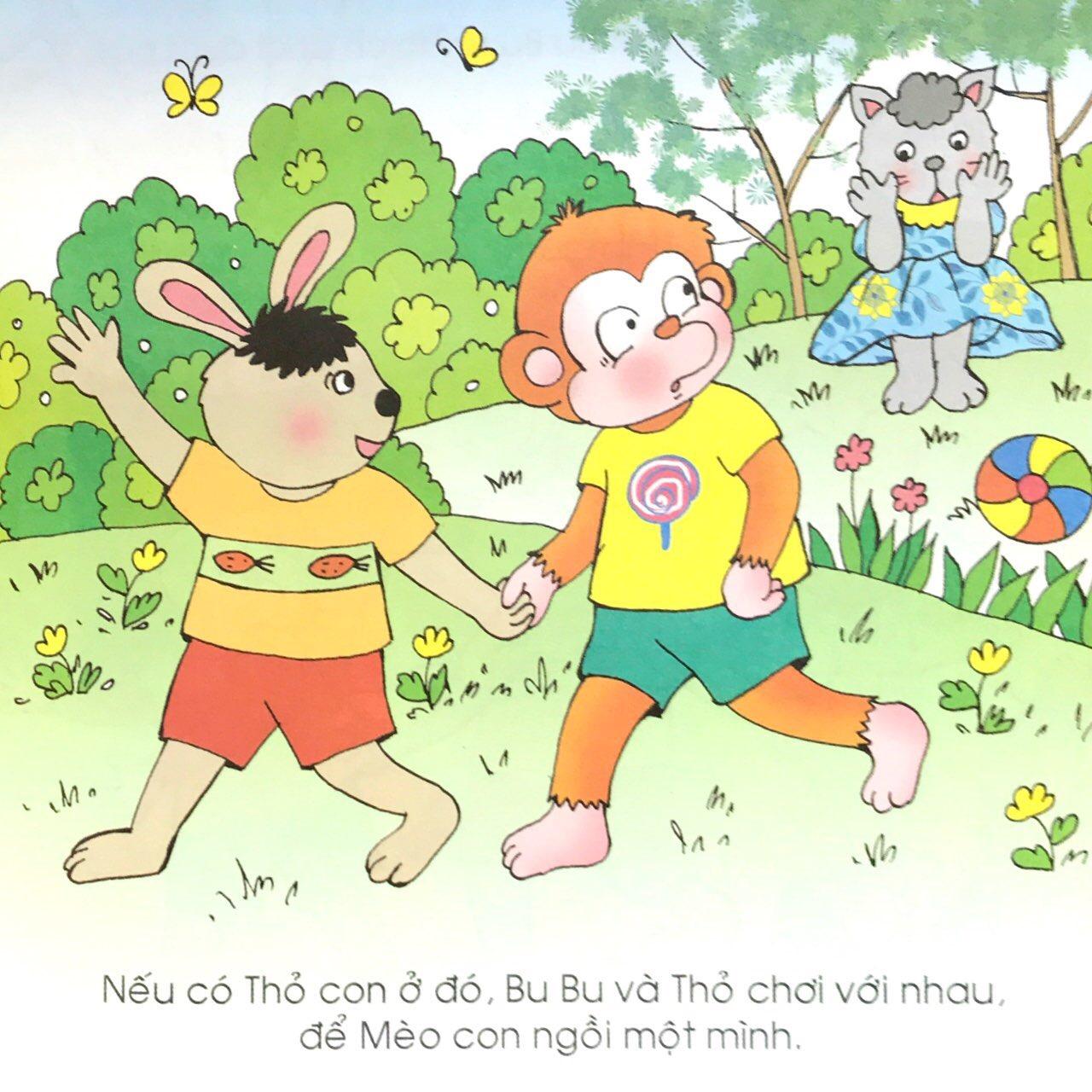 Bé Học Lễ Giáo - Bubu 44: Bubu Và Mèo Con (Tái Bản 2022)