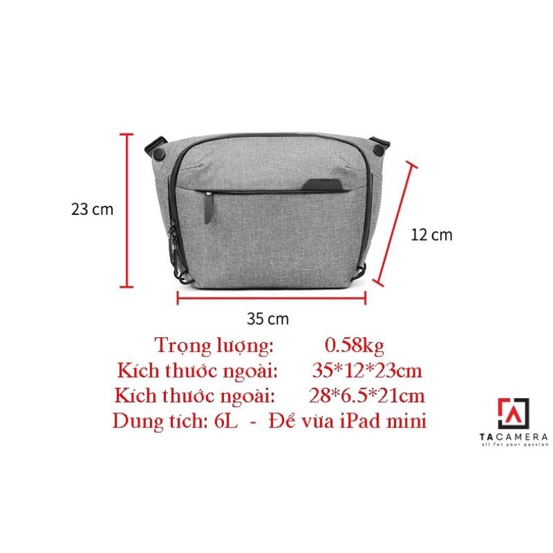 Túi máy ảnh thông minh Xiu Jian Everyday Sling 6L/10L Ver 2