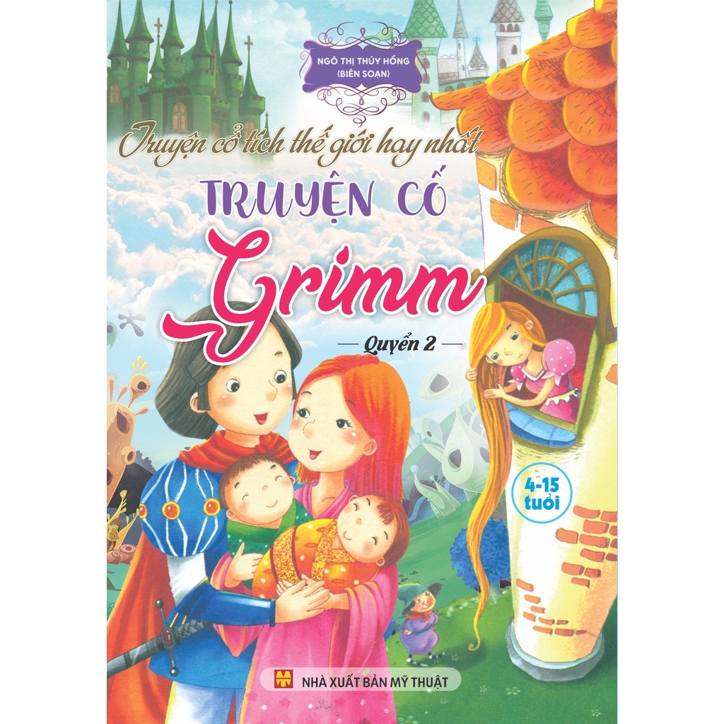 Sách - Combo 3 Cuốn Truyện Cổ Tích Thế Giới Hay Nhất - Truyện Cổ Grimm - ndbooks