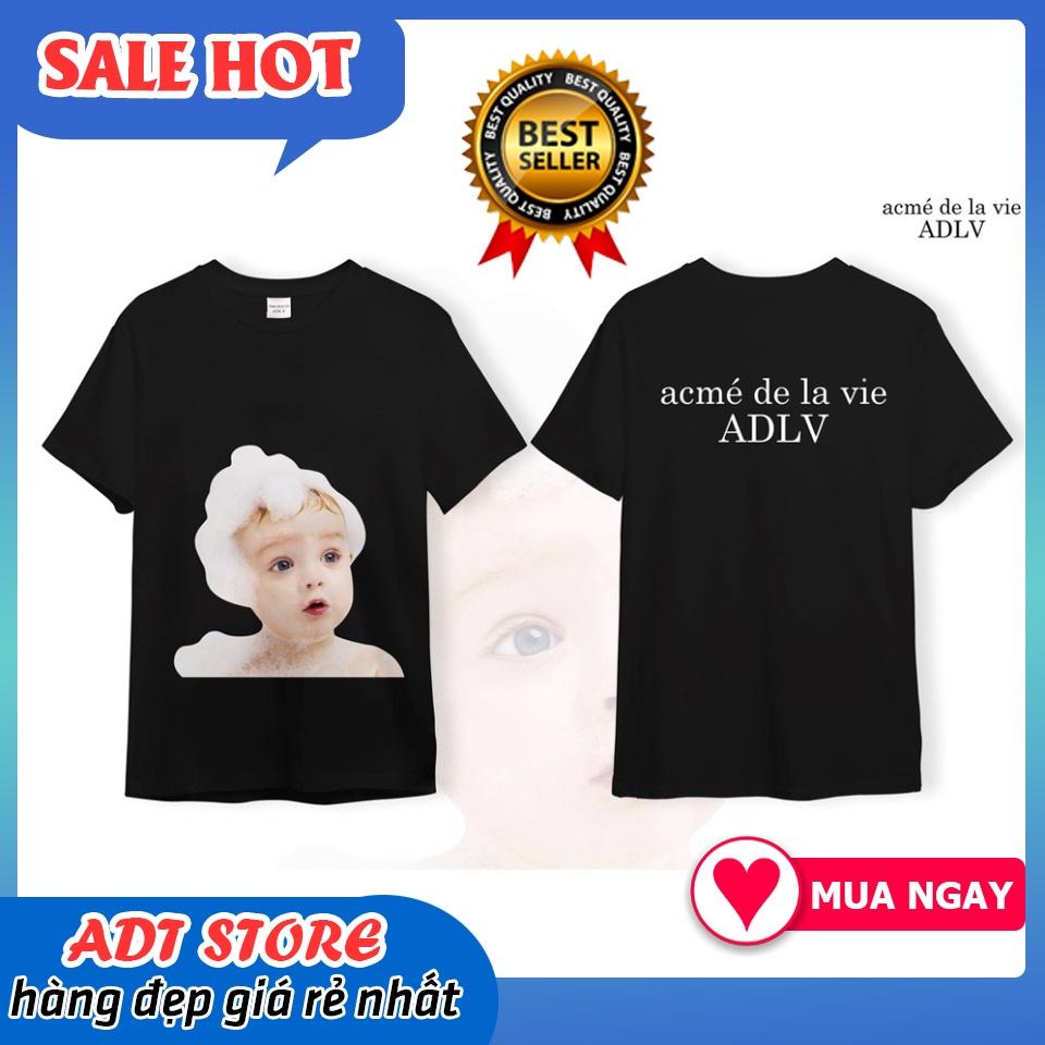 (DEAL SỐC) Áo Thun ADLV GIRL FACE Cao Cấp tay lỡ unisex nam nữ form rộng oversize độc đẹp giá rẻ