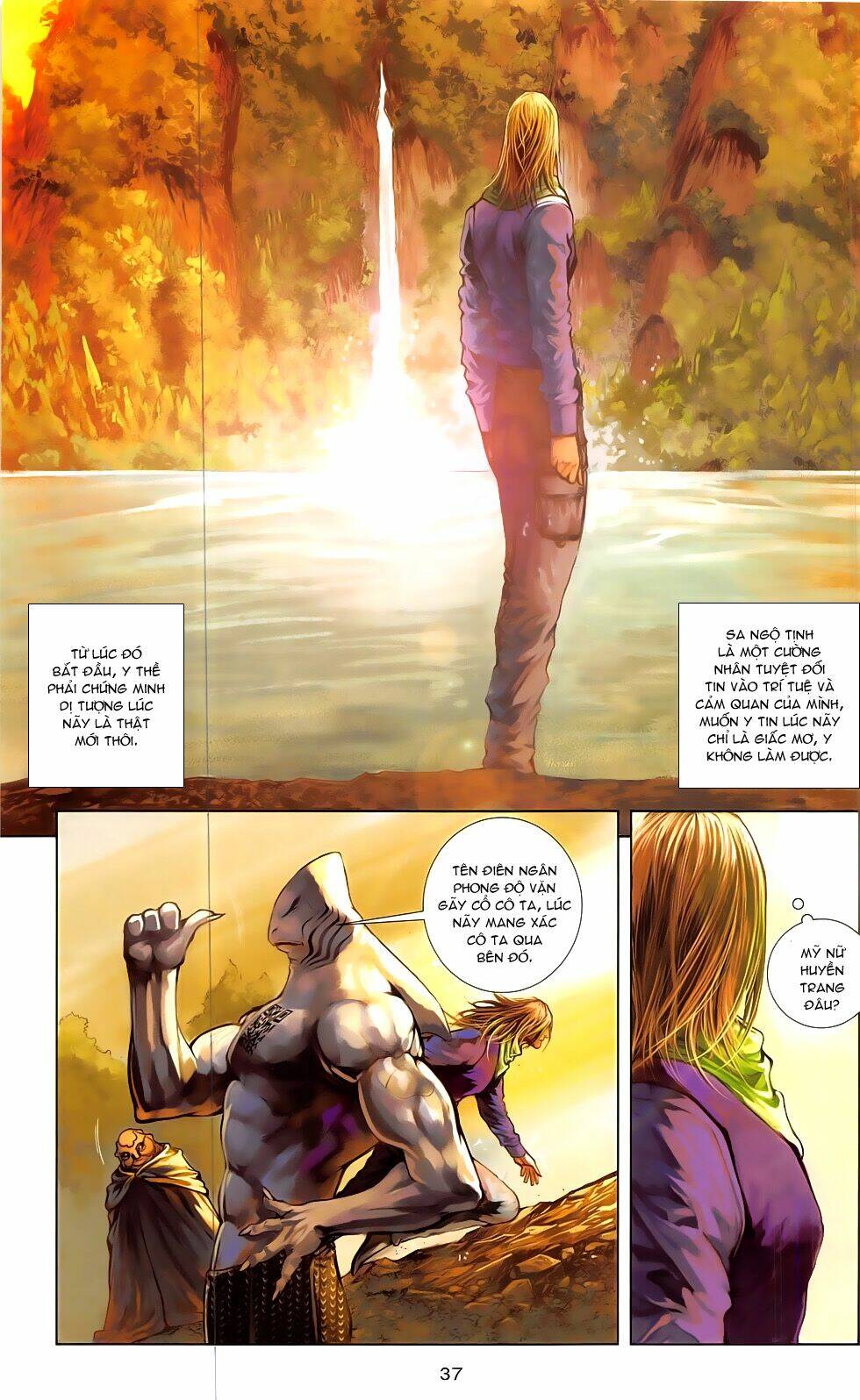 thần binh đấu giả (saint warrior) chapter 2.2 15