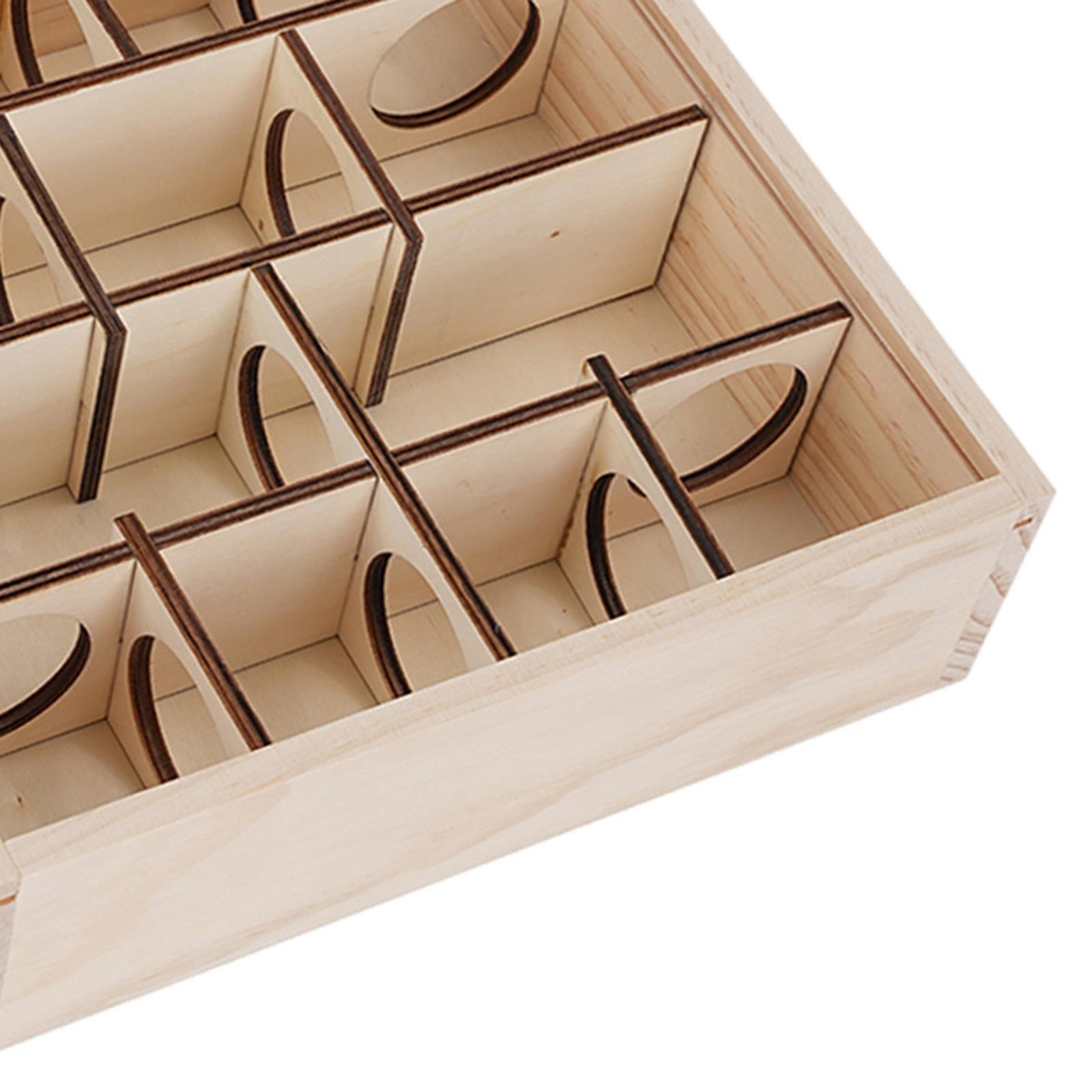 Pet Hamster House Tunnel Toy Wooden Maze Small Animal Multi Chamber Removable Cover Hideout for Dwarf Hamsters Tiny Gerbils