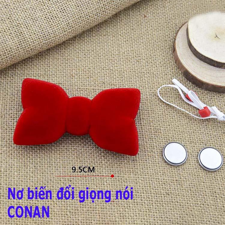 Bộ Đôi: Đồng Hồ Conan + Nơ Biến Âm Nơ biến đổi giọng nói