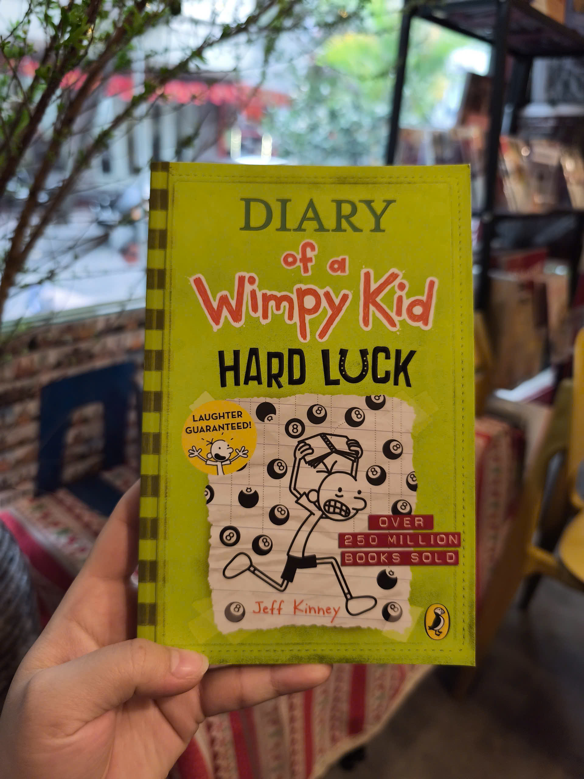 Sách - Diary of a Wimpy Kid: Hard Luck (Book 8) by Jeff Kinney - Fiction/Middle Grade/Humor