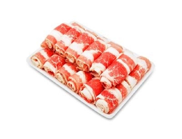Ba Chỉ Bò Mỹ Cuộn Thịt Siêu Mềm Ngọt Tan Trong Miệng Hiệu Excel Cargrill chuẩn 100% nhập khẩu Khay 1Kg